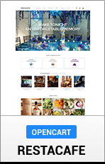 OpenCart RestaCafe